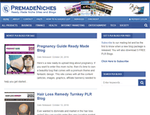Tablet Screenshot of premadeniches.com